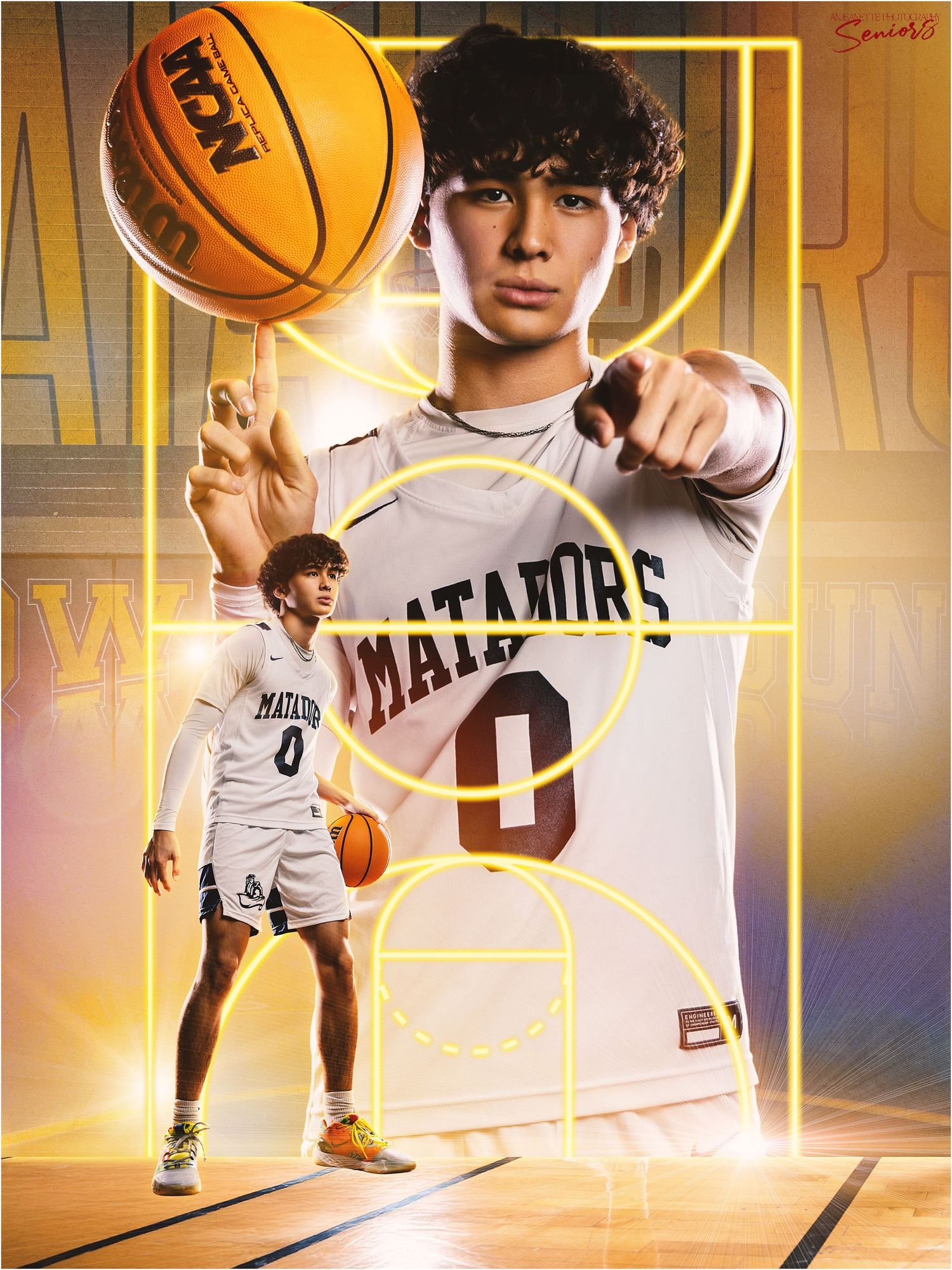 Team Banner Pictures by Anjeanette Photography Graduation High School Seniors AZ Sports  Phoenix Arizona