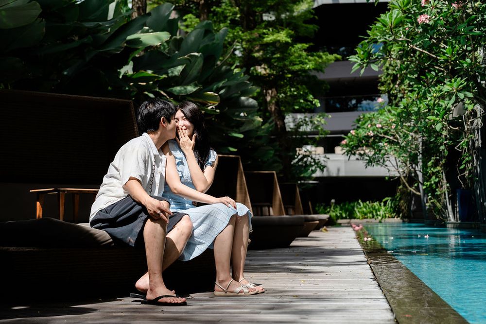 Sweet couple photography services in Bali