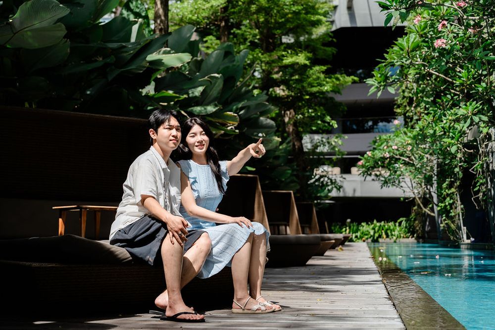 Sweet couple photography services in Bali