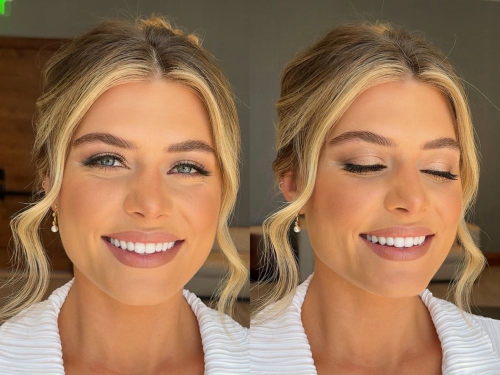 bright, soft glam - Nashville makeup artist - bridal glam