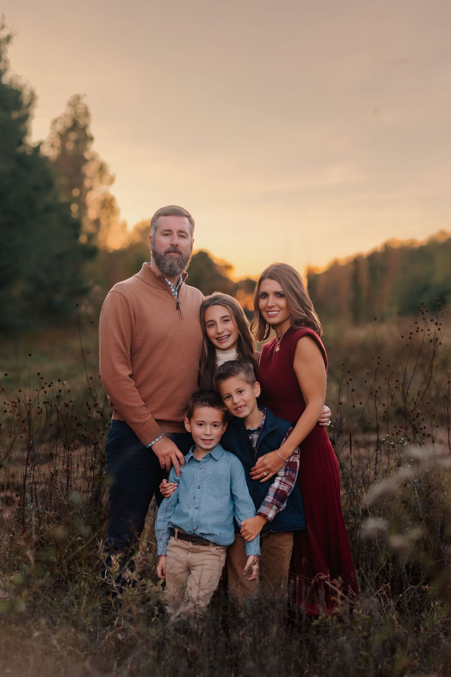 Cabot family photography session in Lonoke County.