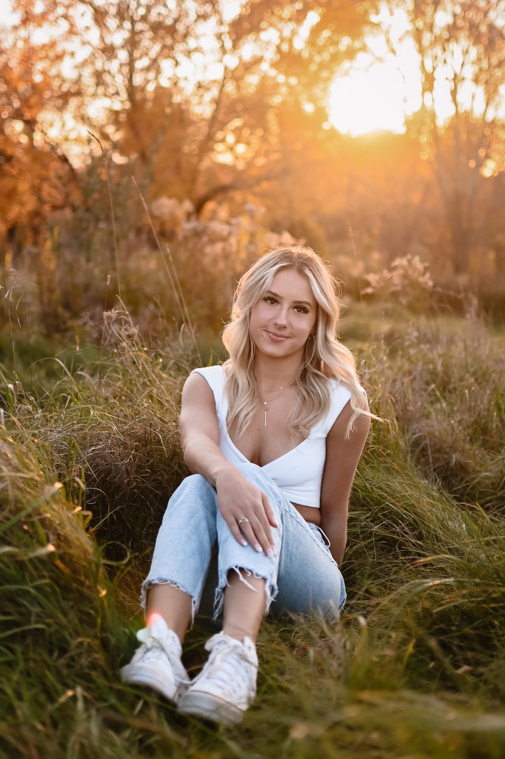 Senior Portraits Photographer in Charlton MA Featuring Senior Outside