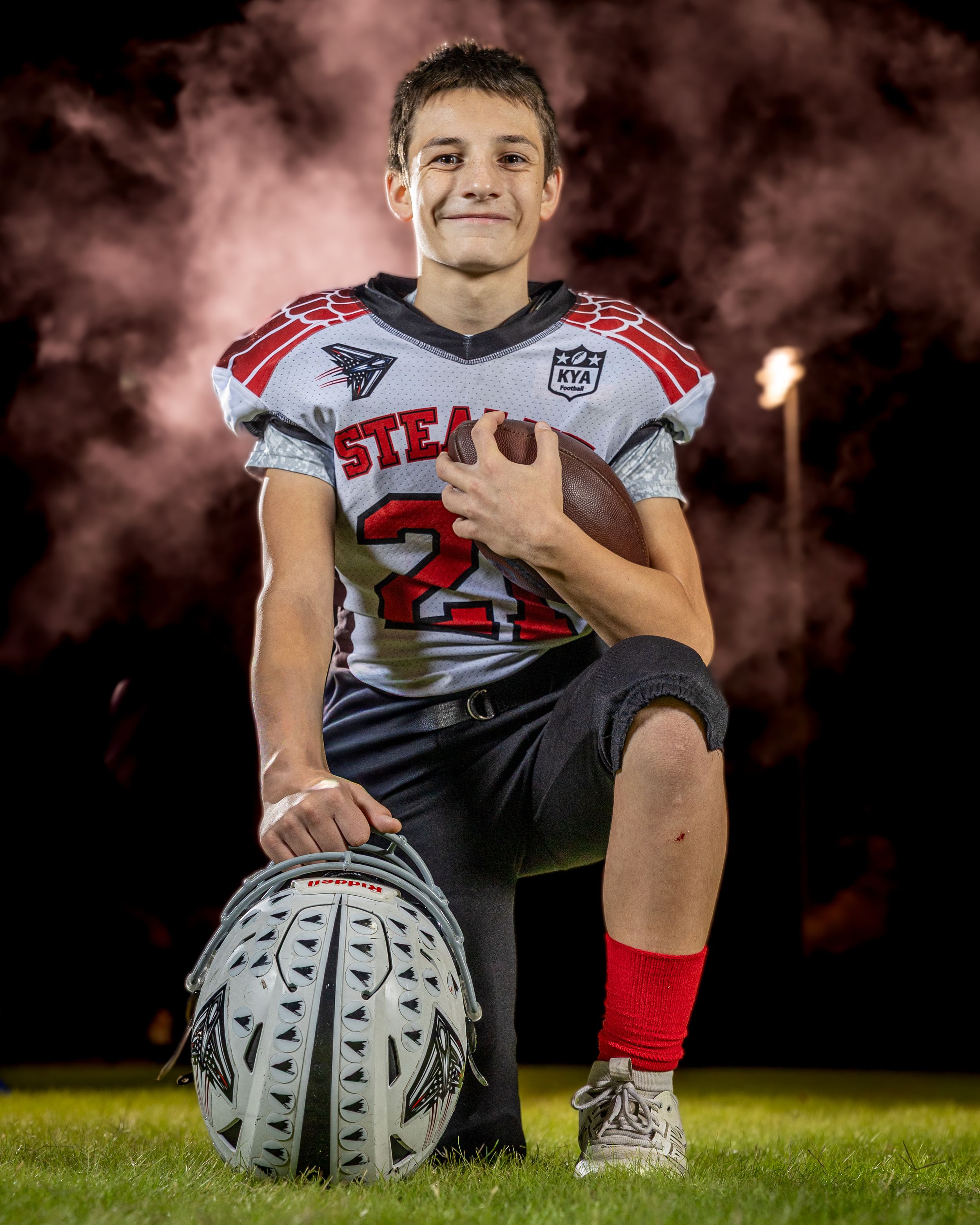 Drew Arnold Photography Youth Football Portraits