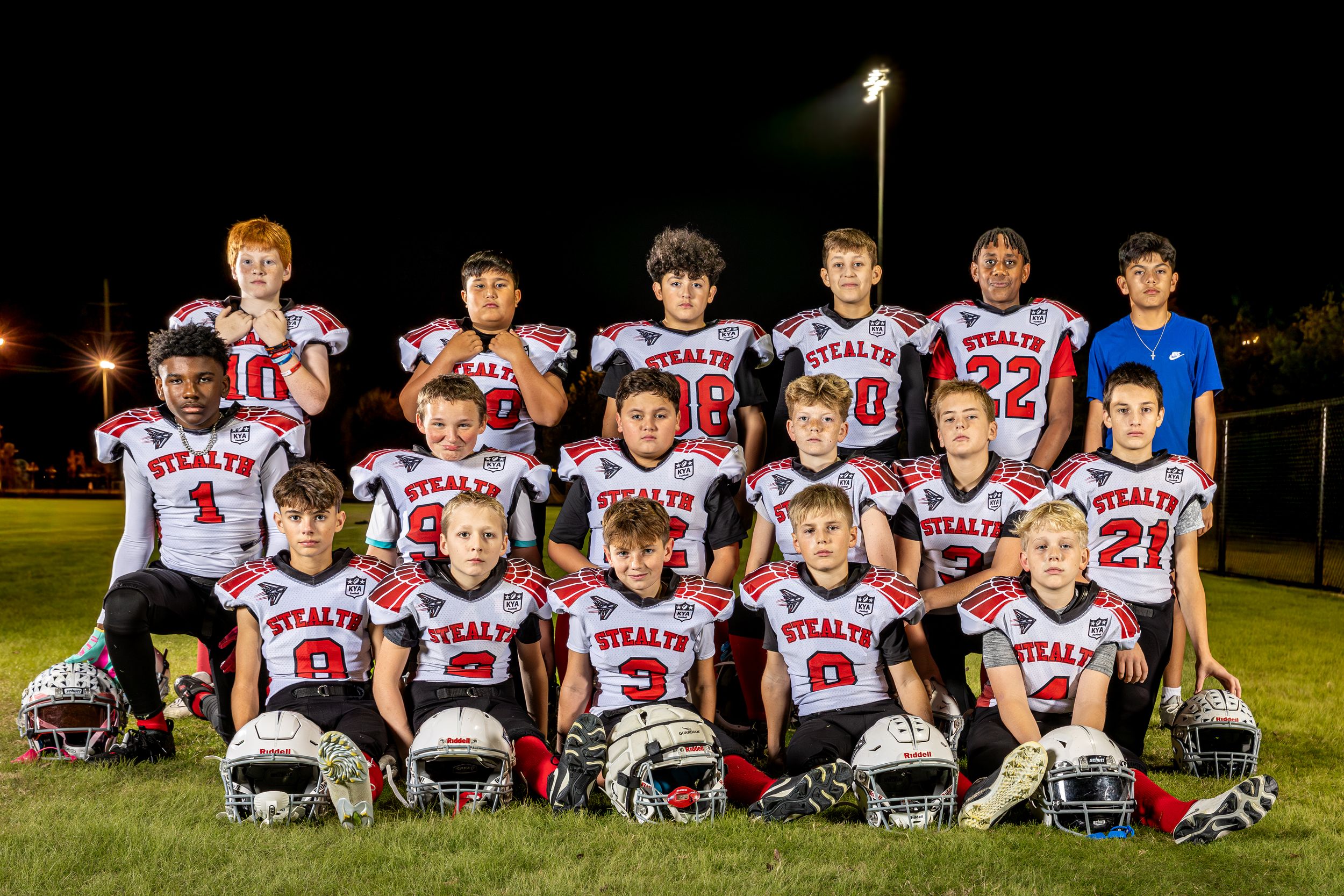 Drew Arnold Photography Youth Football Team Portrait