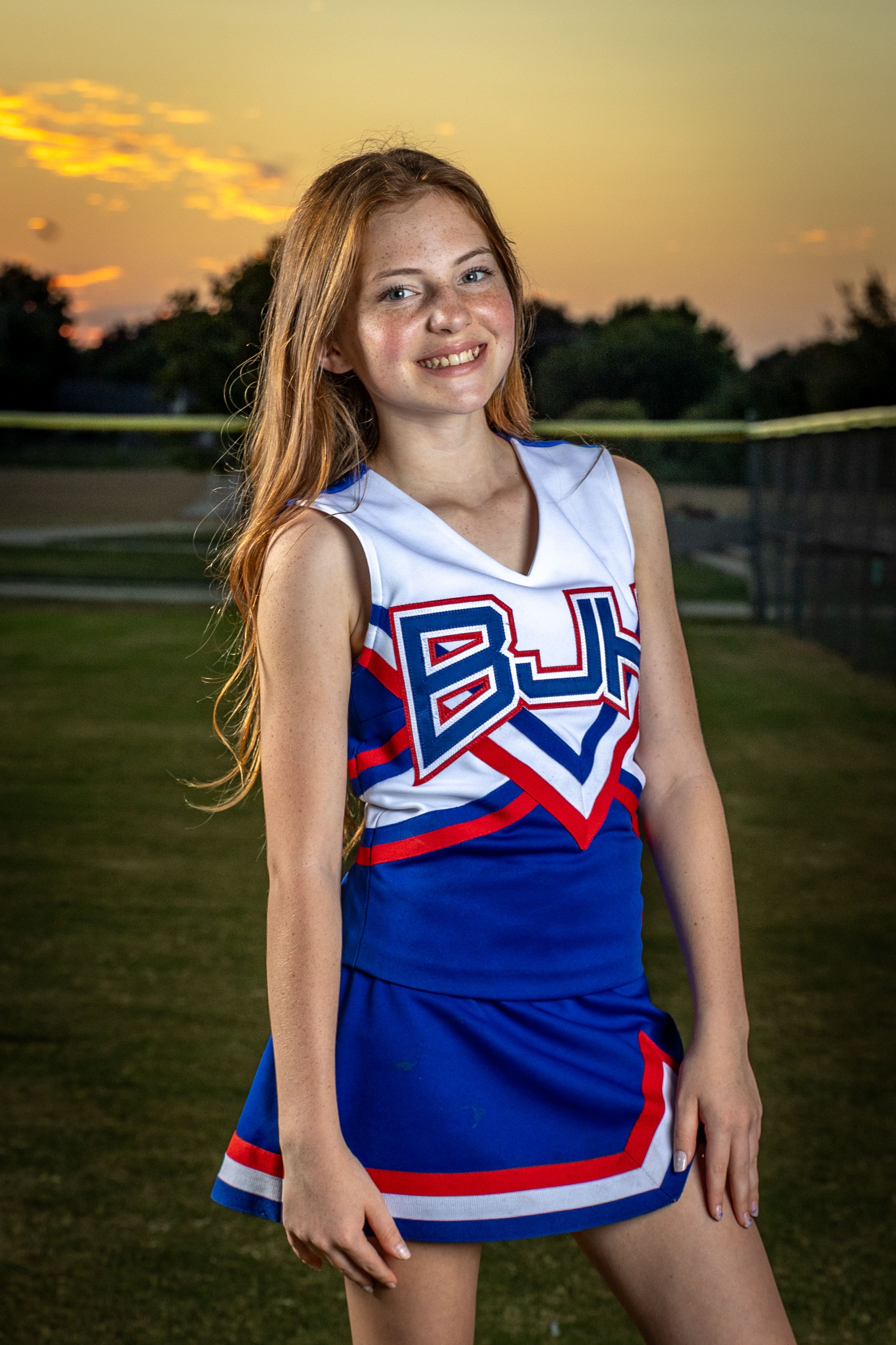 Drew Arnold Photography Youth Cheerleader Portrait