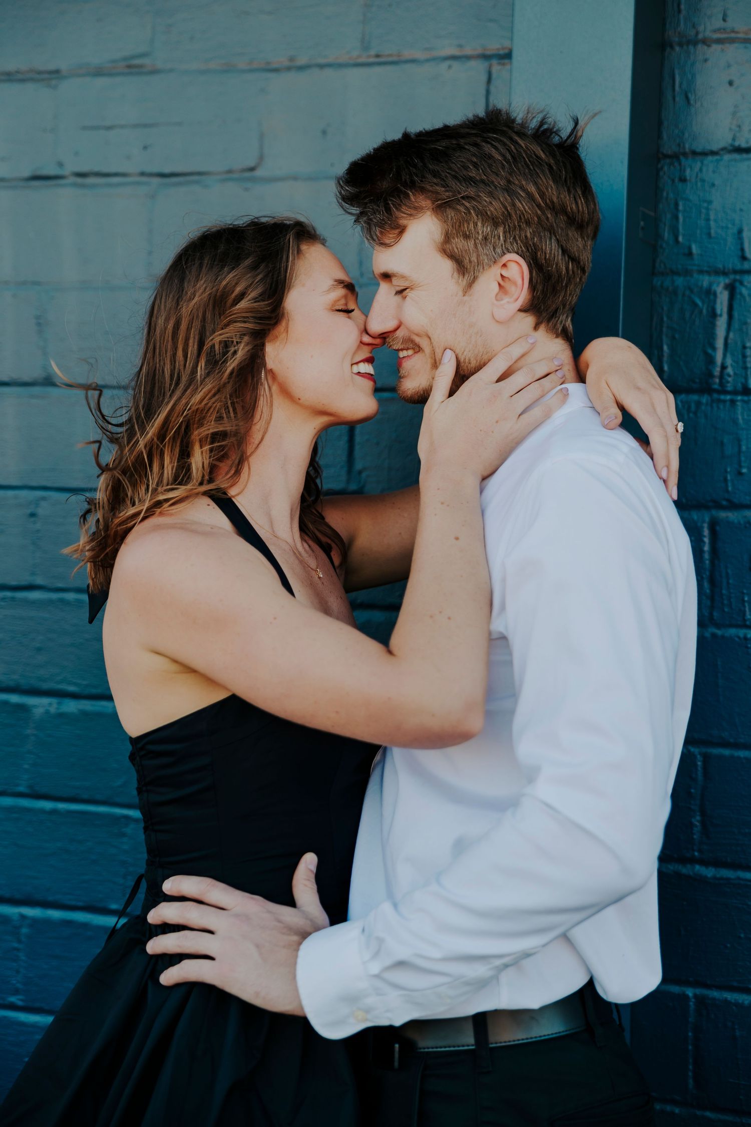 Surprise proposal photography session in front of 360 bridge in Austin, TX