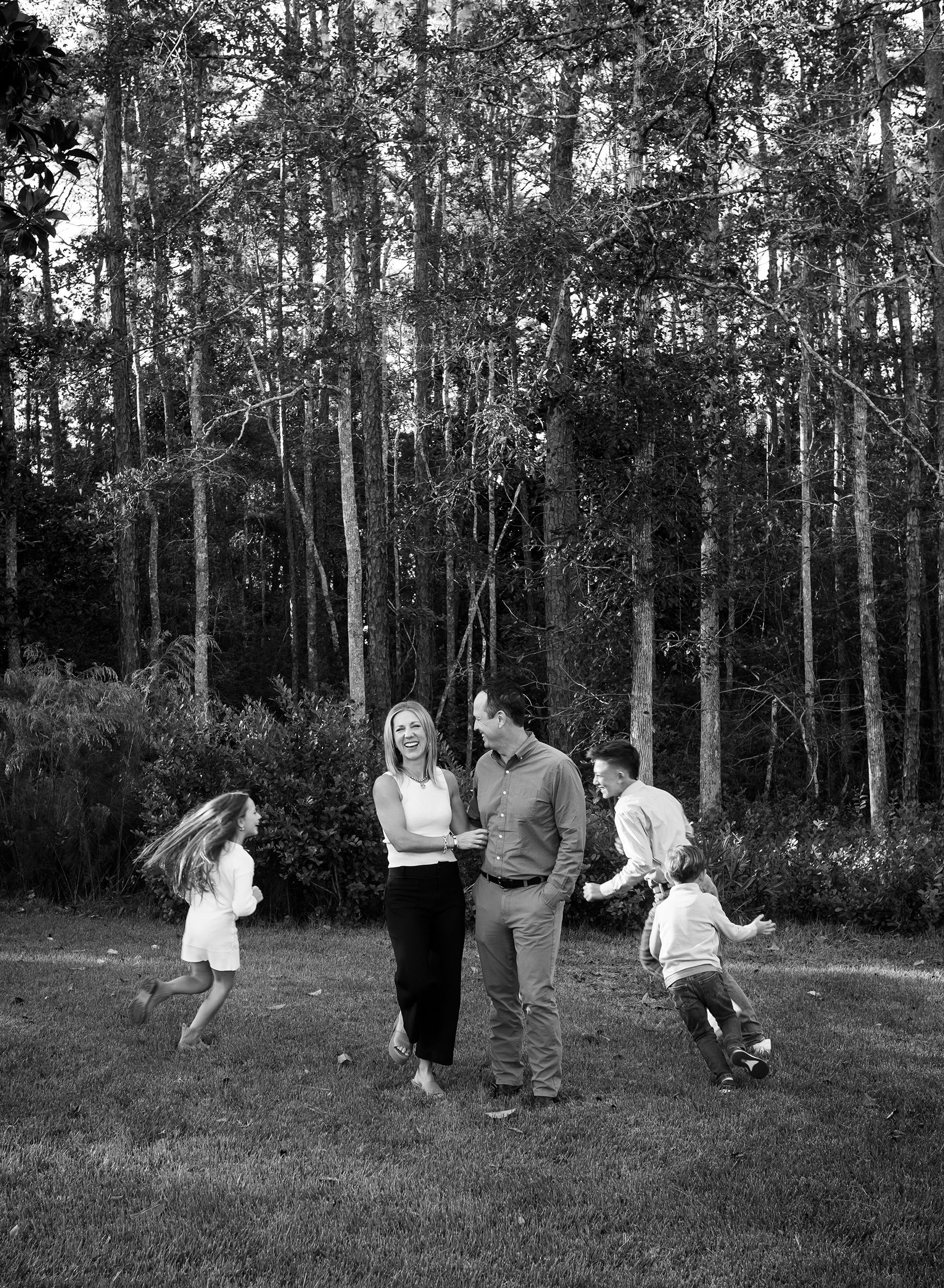 Gulf Shores family photographer, black and white family photography Gulf Shores Alabama