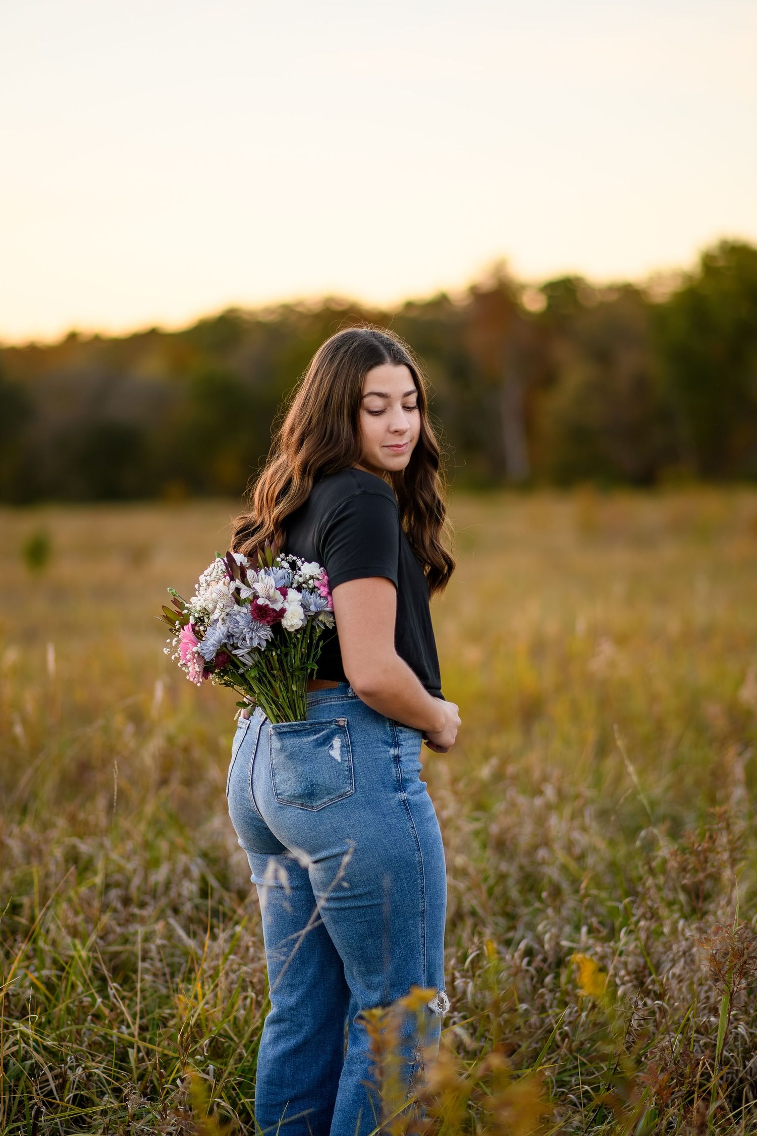 Central Illinois Photographer. Senior Photographer. Fall Senior Session. Chantell Benedict Photography.