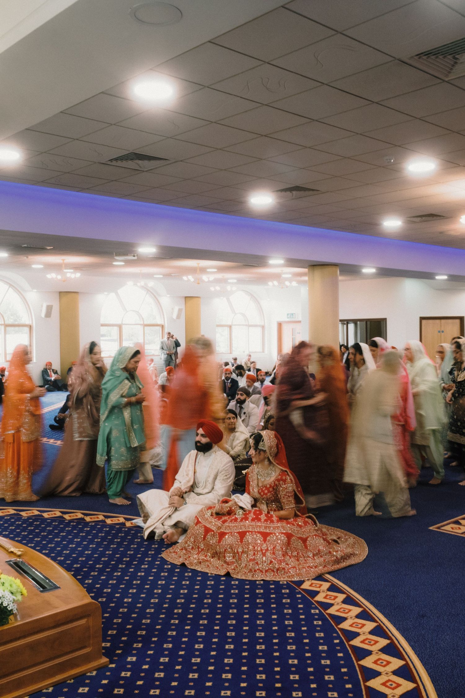 Sikh wedding at a gurdwara