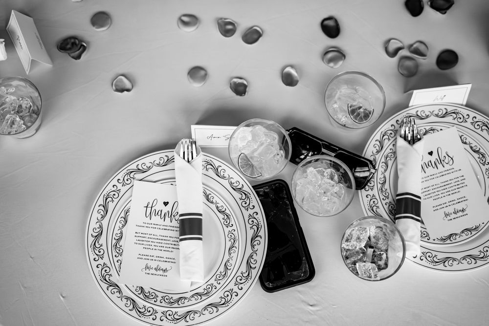 Viva Ballroom wedding venue in Palm Coast, Florida. Indoor wedding reception photography.