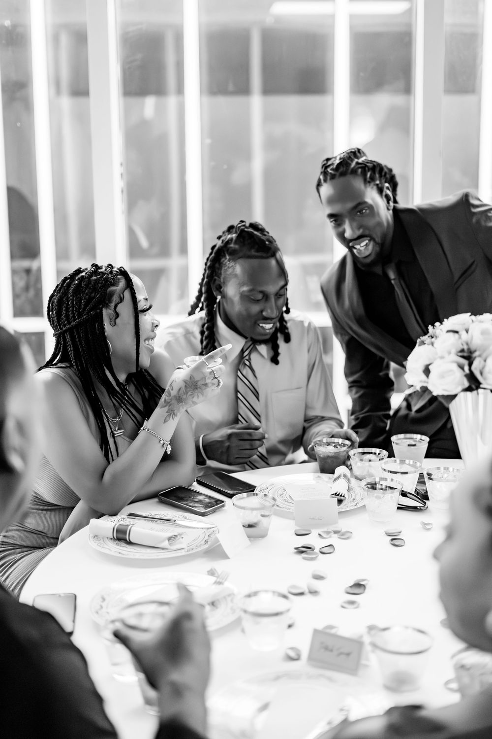 Viva Ballroom wedding venue in Palm Coast, Florida. Indoor wedding reception photography.