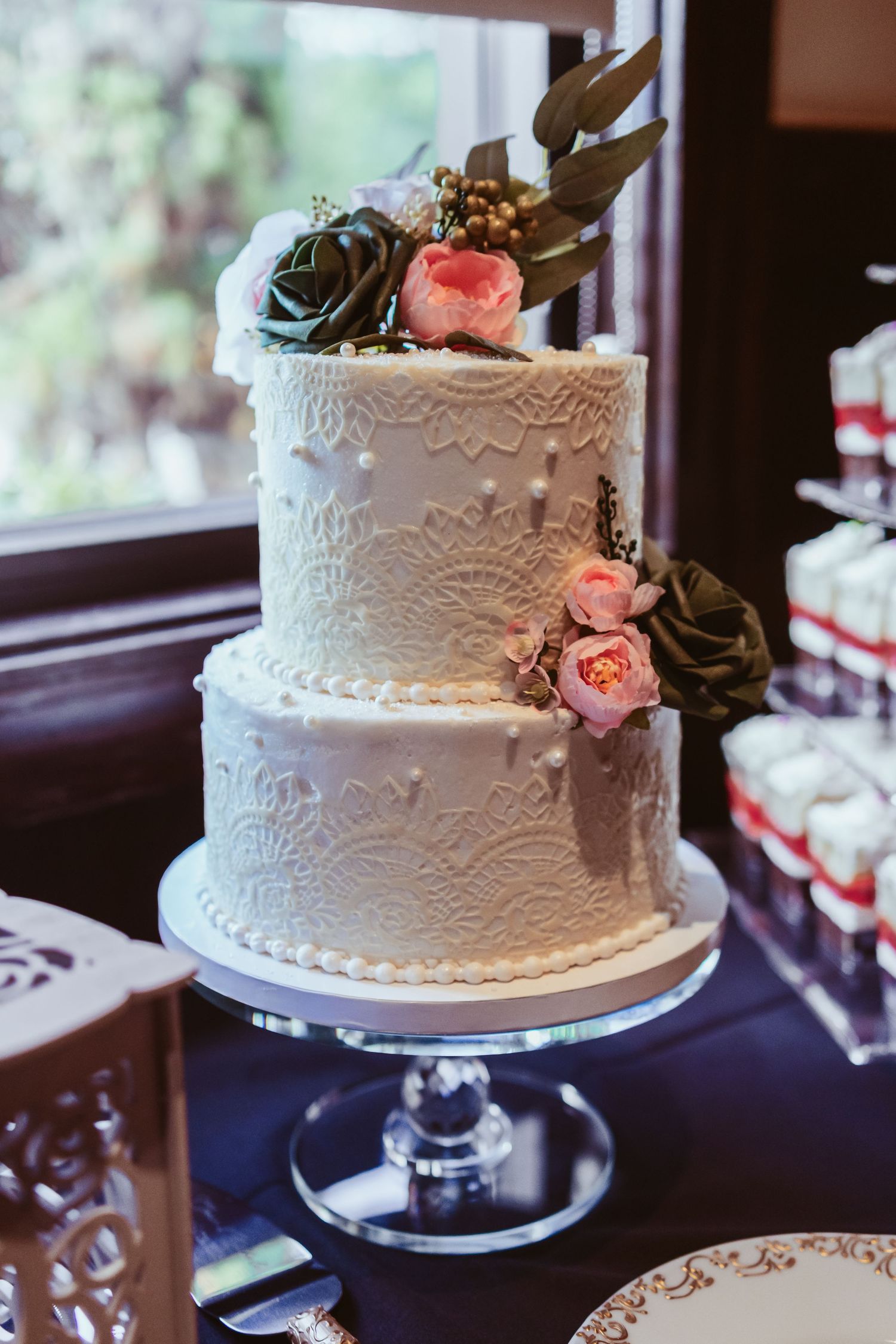 Washington Oaks Gardens State Park Wedding in Palm Coast, Florida. Detail reception photography.