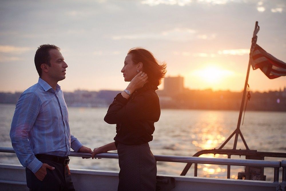Romantic couples photography at sunset captured by Houston-based photographer