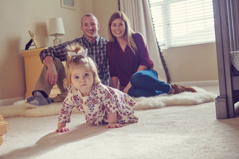 Lifestyle family photography session at home captured by Houston family photographer