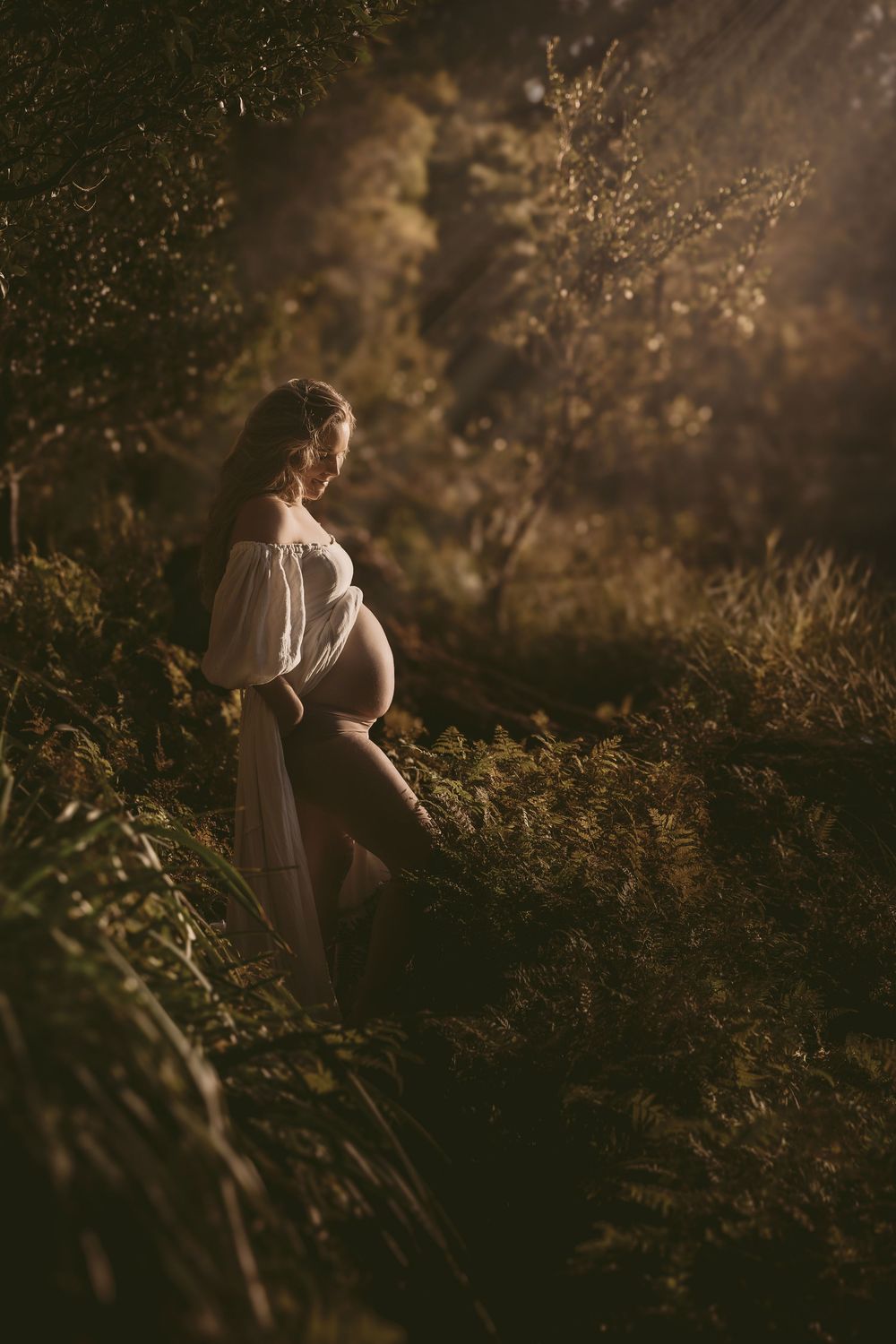 Maternity-photograph-sunset-booderee-national-park-jervis-bay-cave-beach
