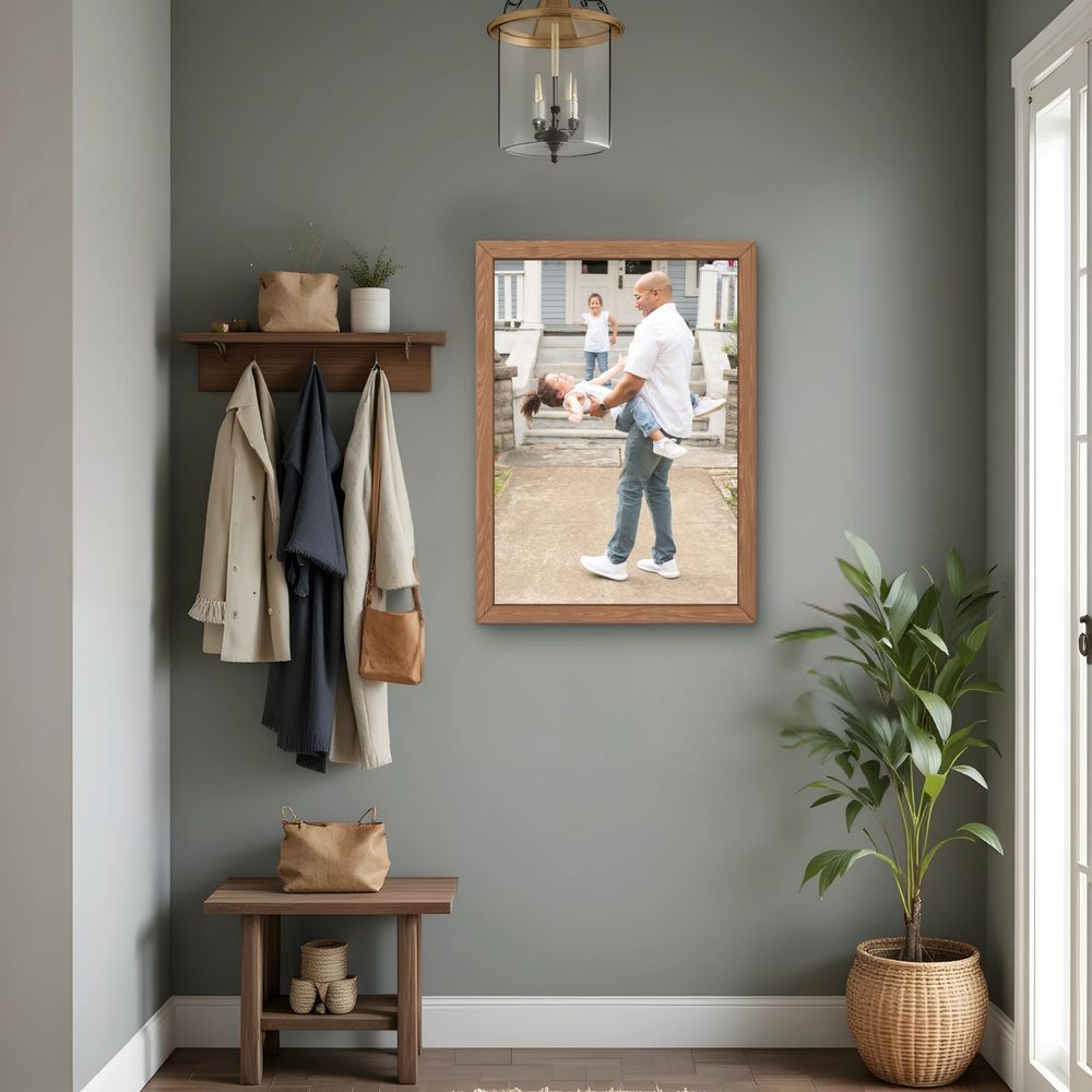 Custom wall art for your mudroom in Houston Texas