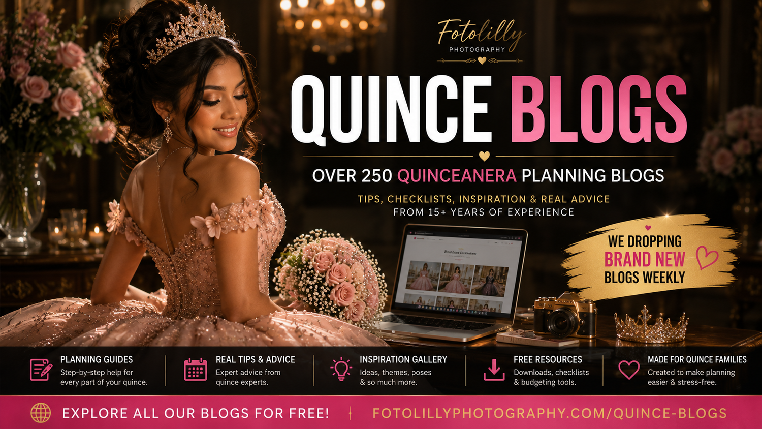 Planning luxury quinceañera on a budget using free quince downloads quince planning academy and affordable quince vendors today