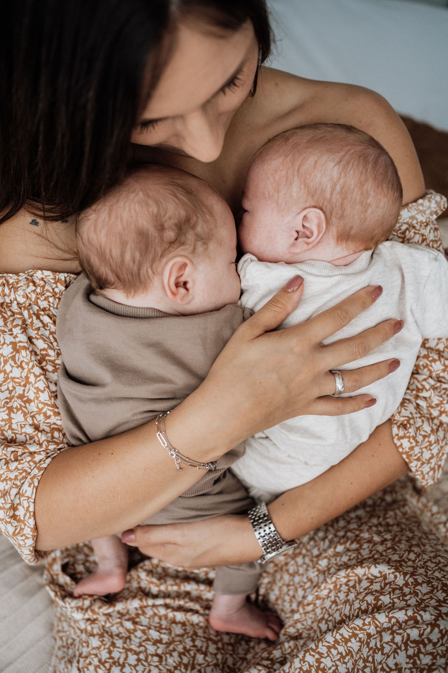 newborn fotoshoot tweeling
