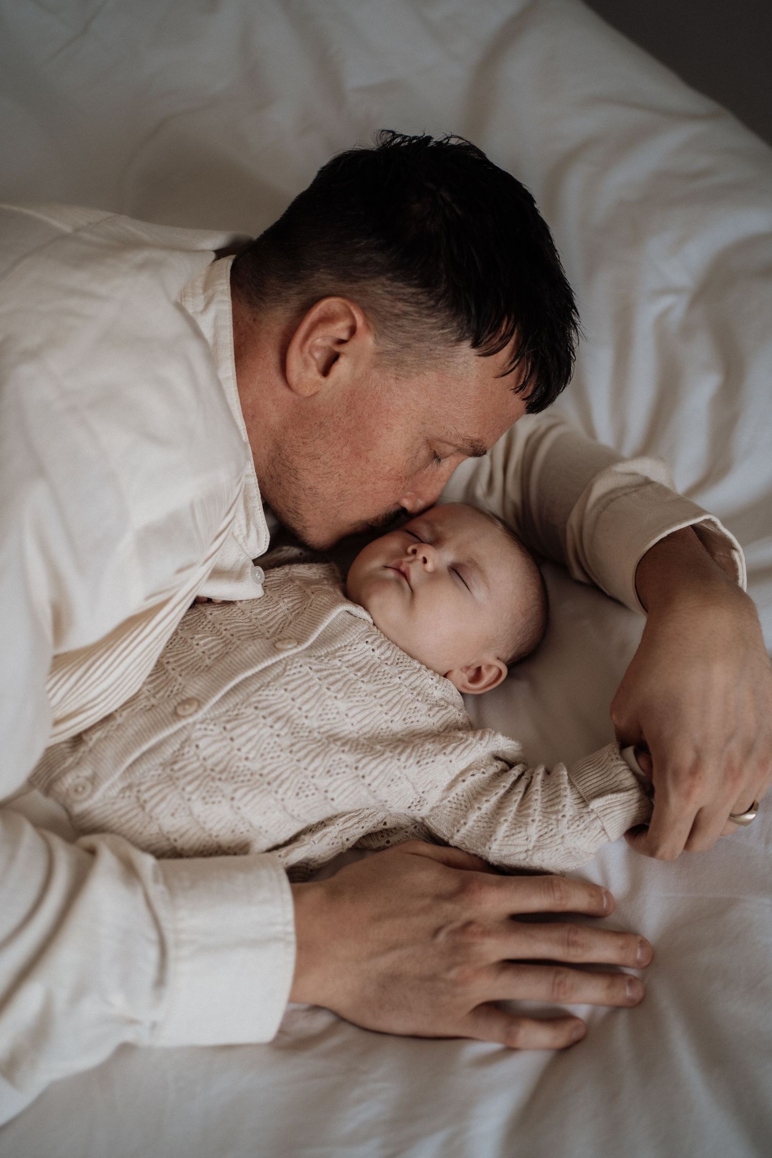 newborn fotograaf warm liefdevol