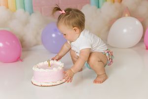 first birthday cake smash