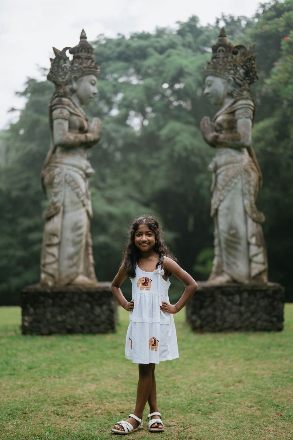 Family portraits at Dua Dari Ubud Bali.