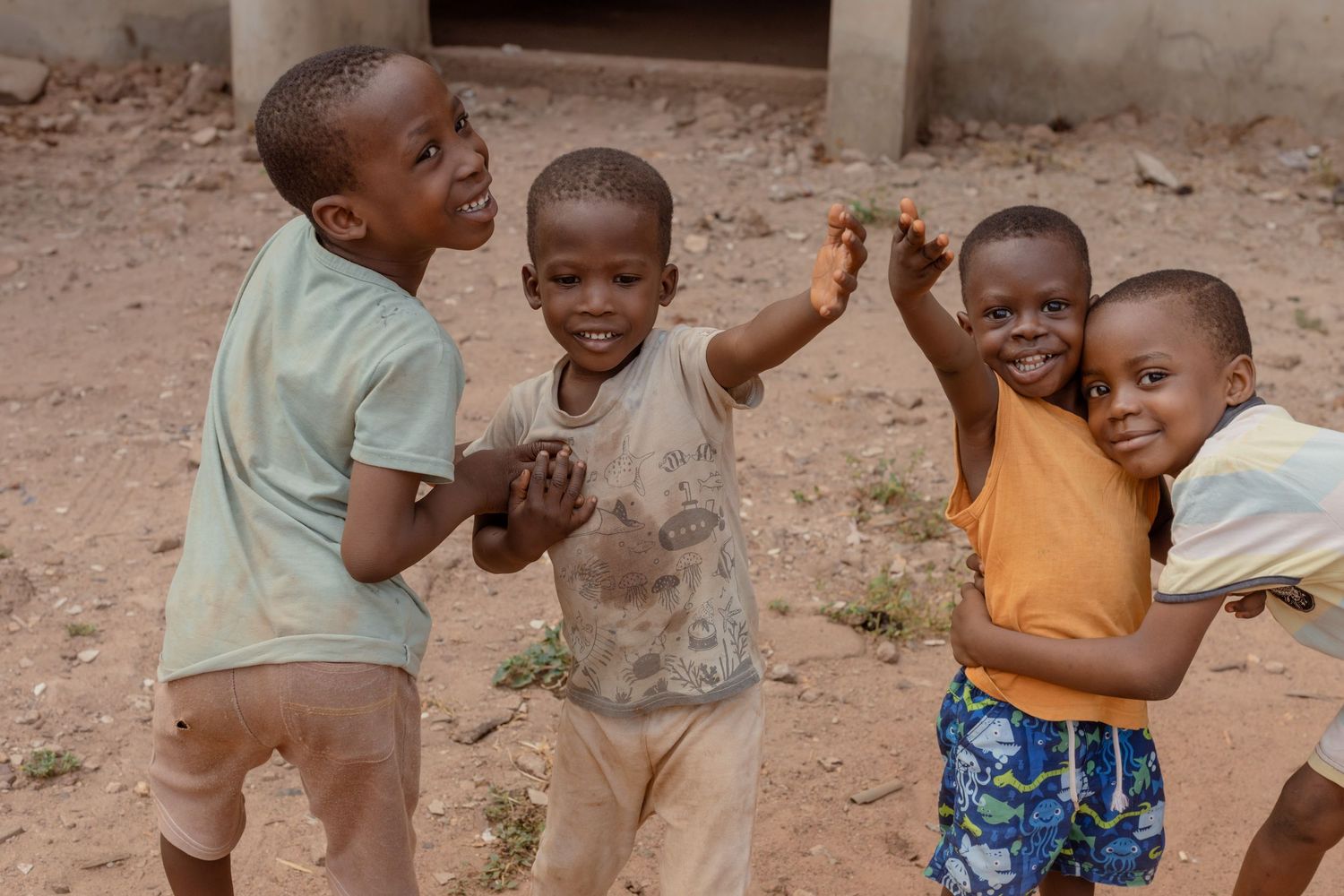children playing
