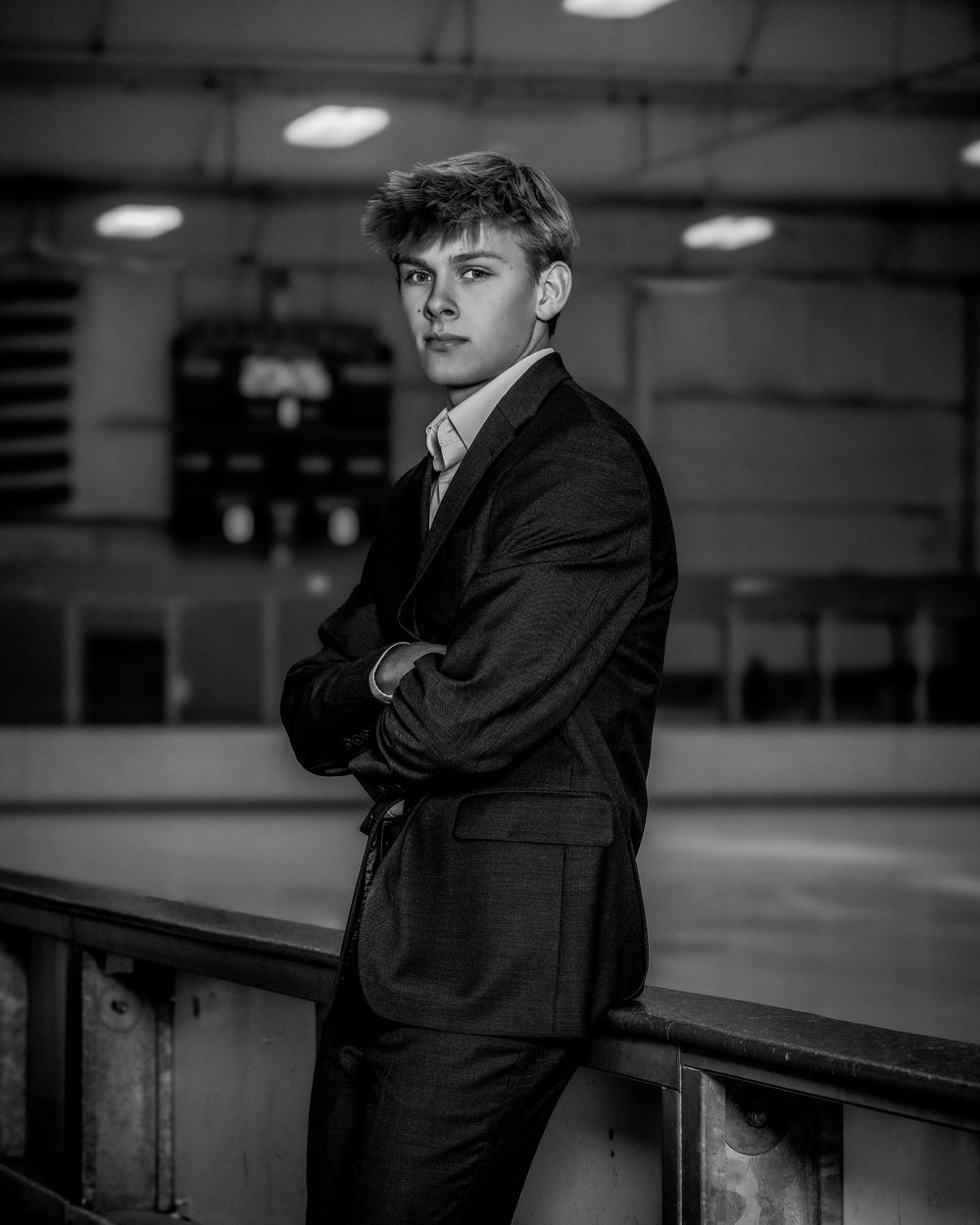 Kansas City senior portrait session setting by Jen Welker Photographer