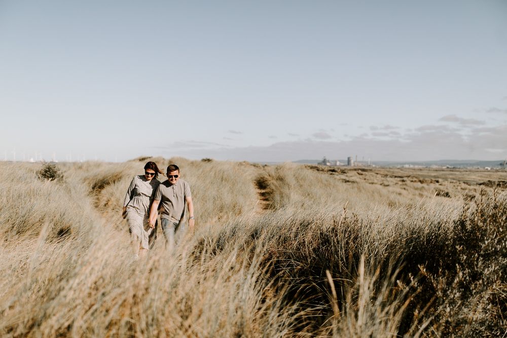 couple on beach