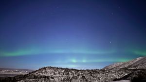 northern lights in alaska