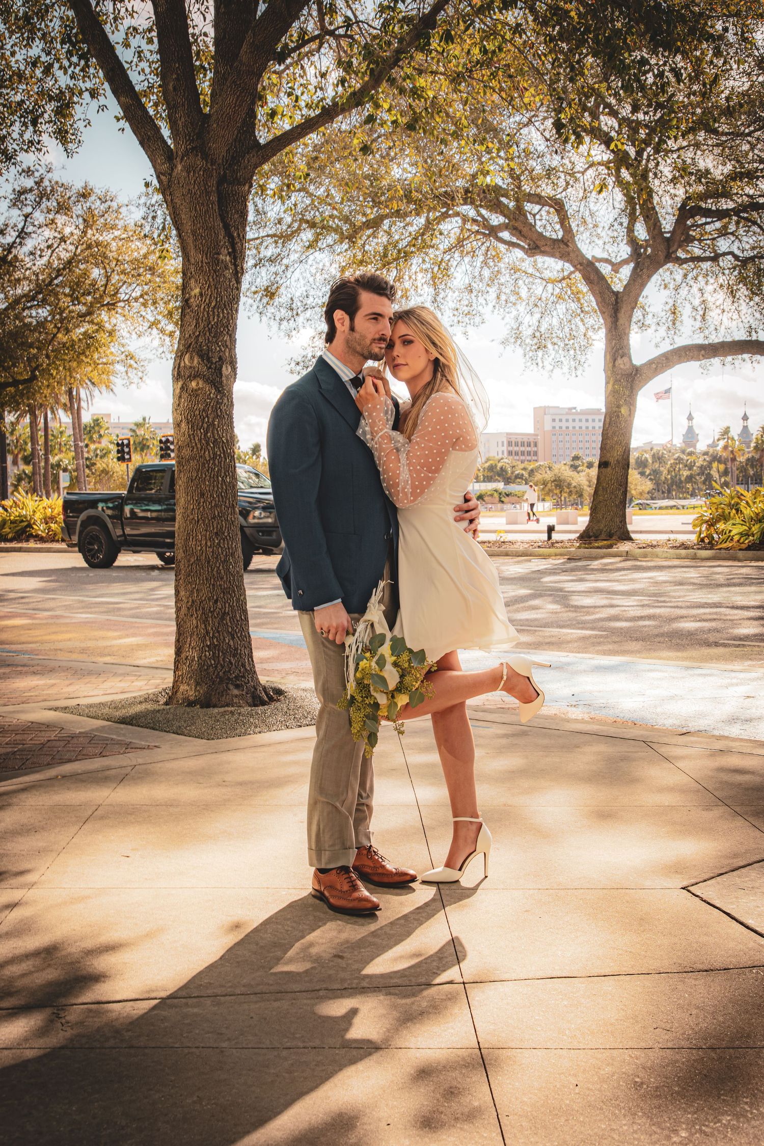 Editorial style engagement sessions in Tampa St Pete FL and Europe. Who is the best wedding photographer in Tampa, St Pete, Clearwater, FL