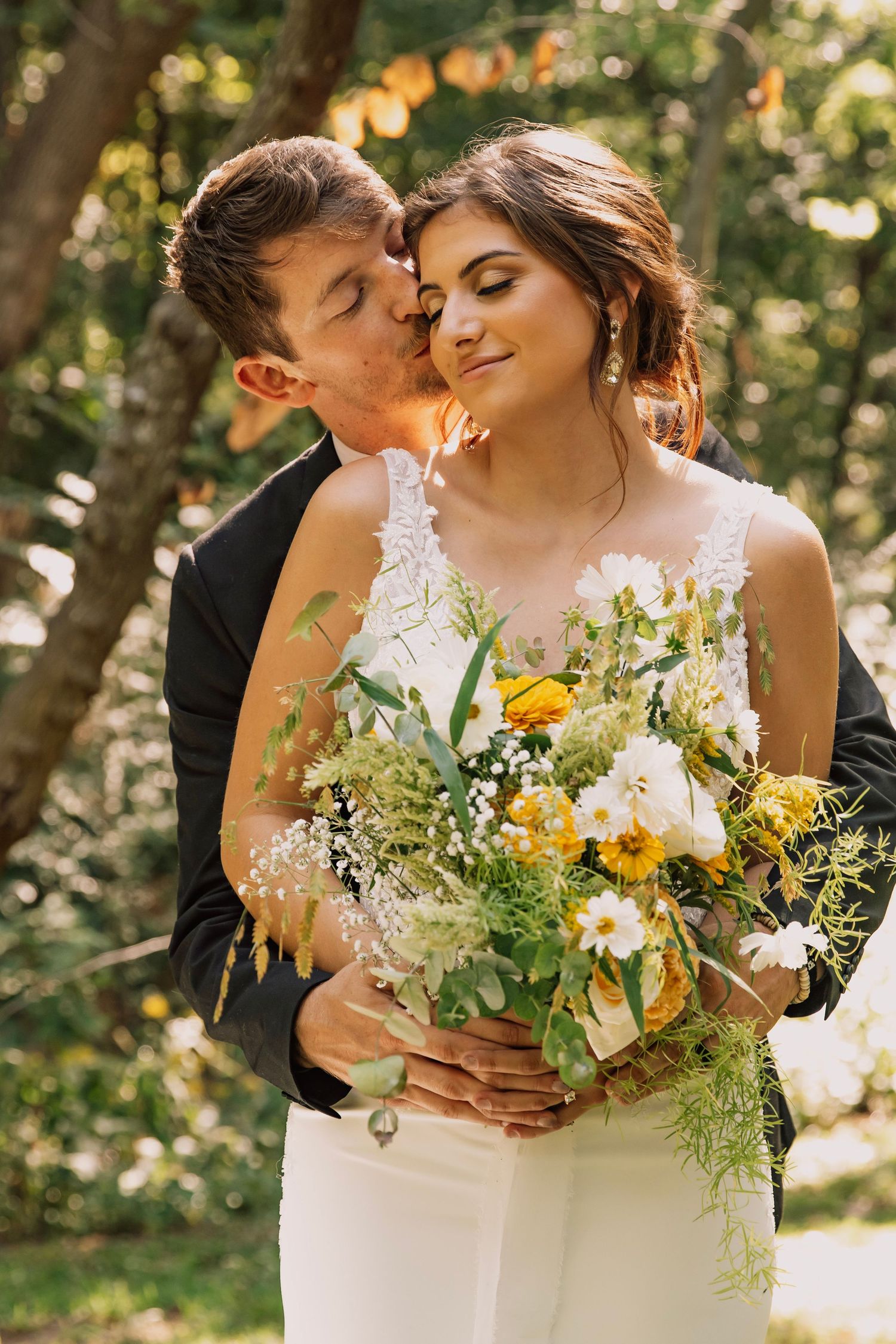 Wedding Portraits by Angelea Rose Photography Servicing Kansas City MO & Springfield Missouri