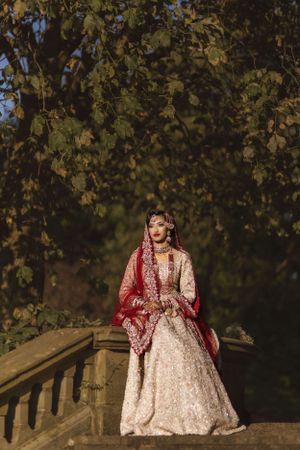 sun kissed wife patiently waiting for her pati after her life long Vivāha