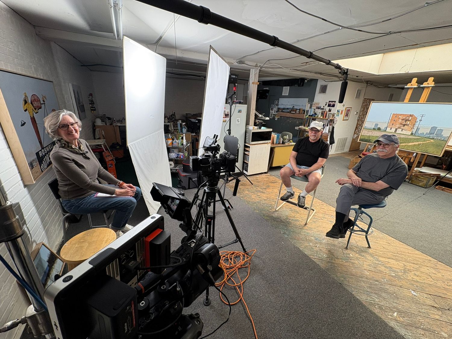 Behind the scenes of Eye to Eye Documentary Film