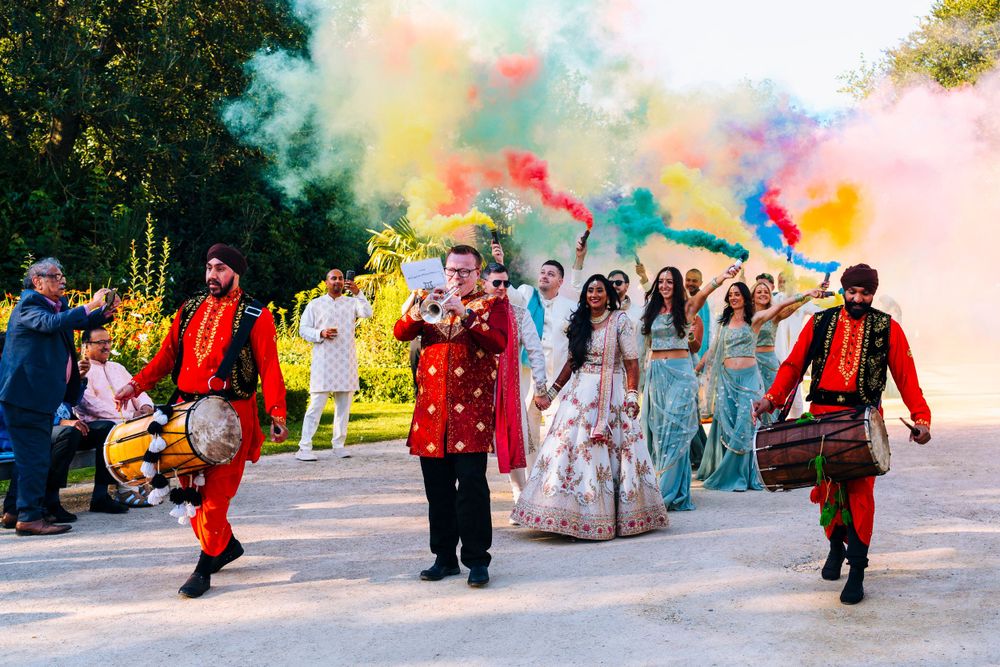 Liverpool Indian wedding procession