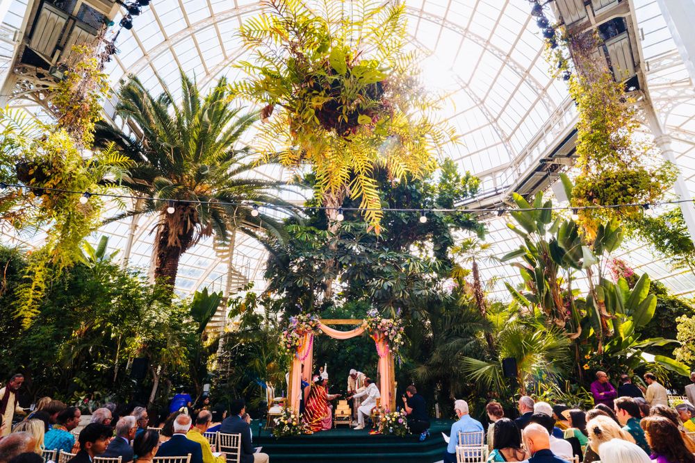 Indian Wedding ceremony in the Palm House