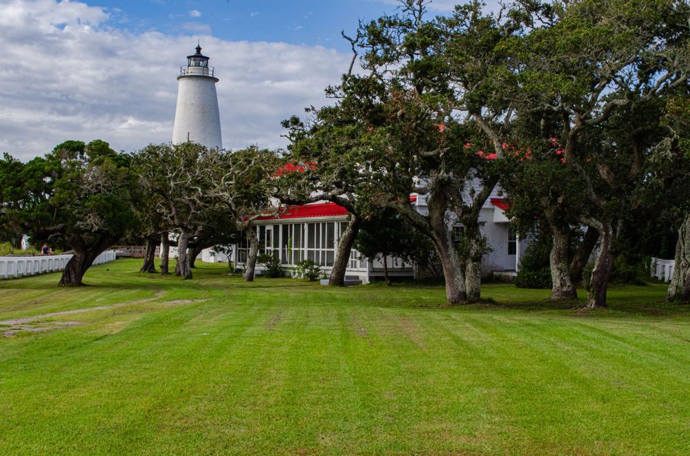 Ocracoke Light Station, one the oldest operating lighthouses in the United States, Ocracoke Island, North Carolina