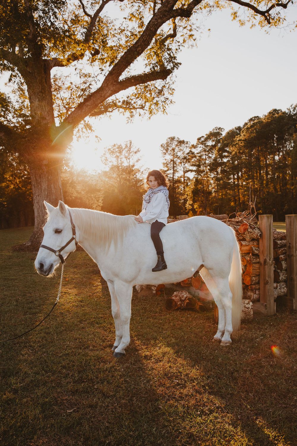 Charleston photographer does unique portrait session with horse
