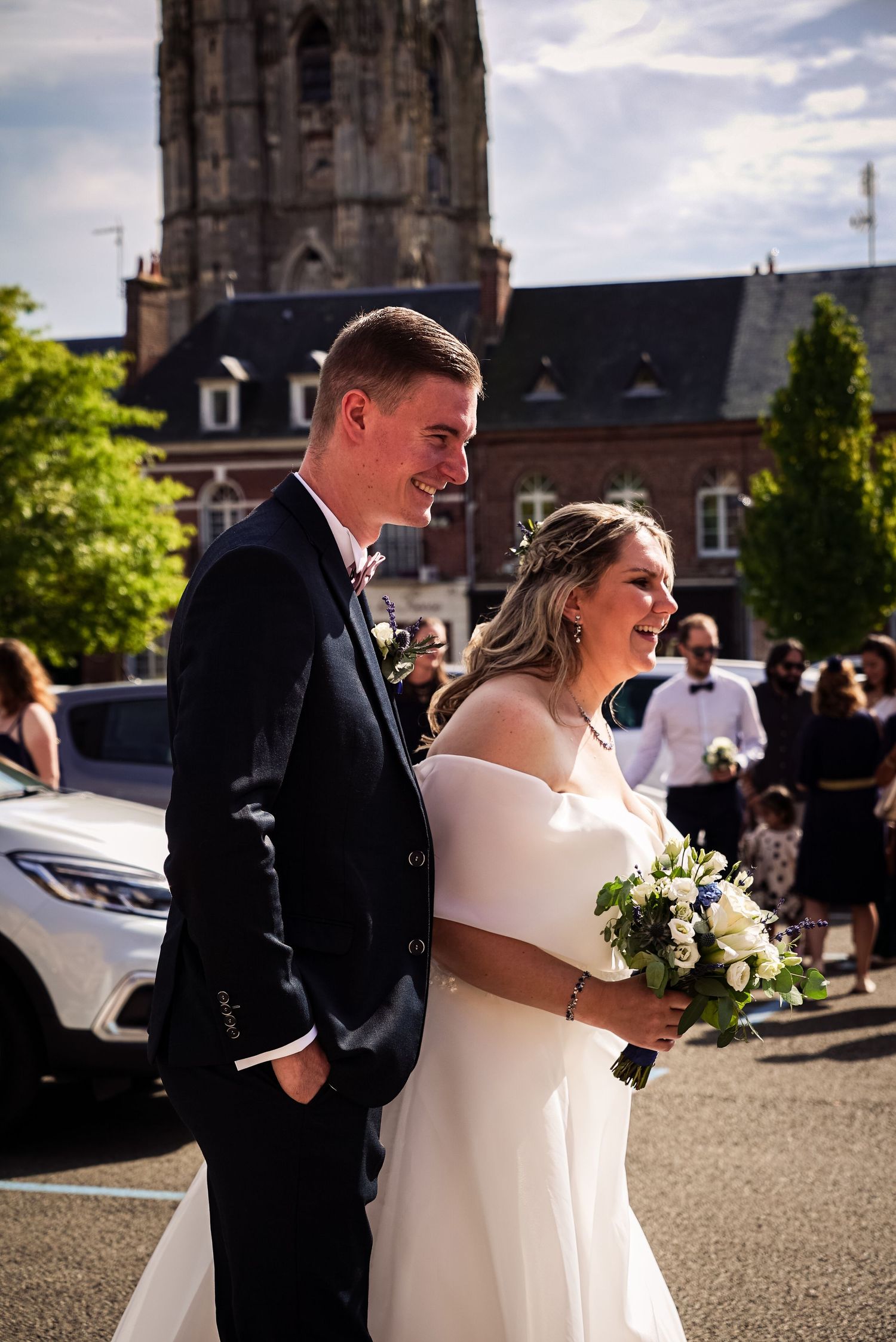 Photo de mariage, couple photographié par Chloé Cabanes