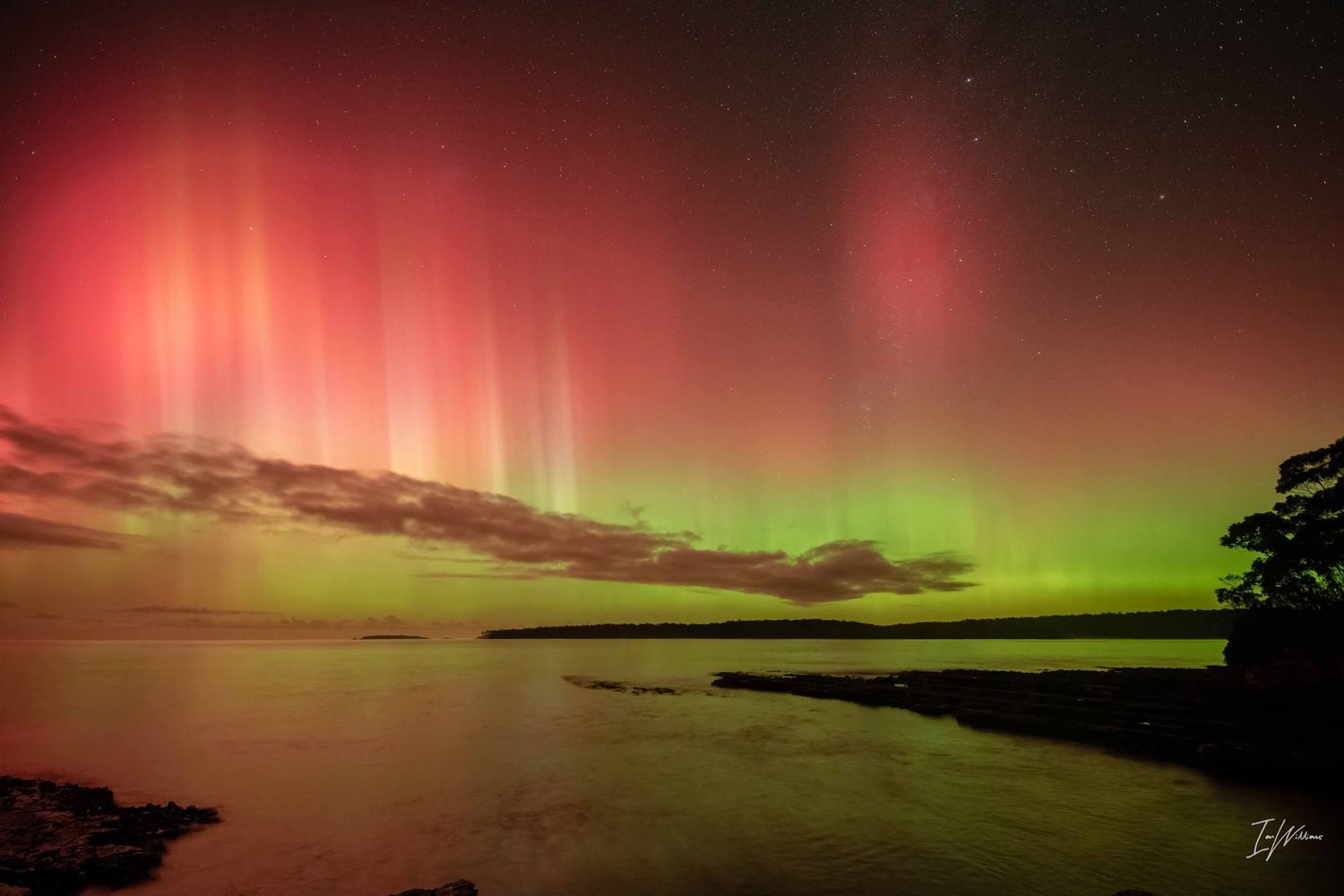 Aurora Australis, Tasmania, 11 May 2024