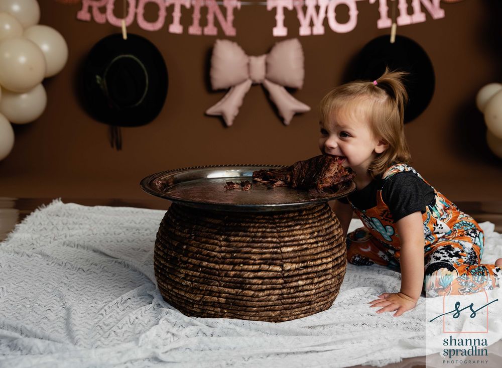 Rootin Two-tin Steak Birthday