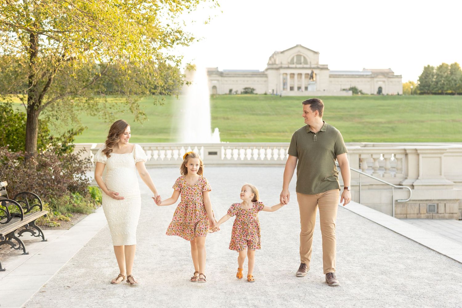 Forest Park St. Louis, MO maternity session