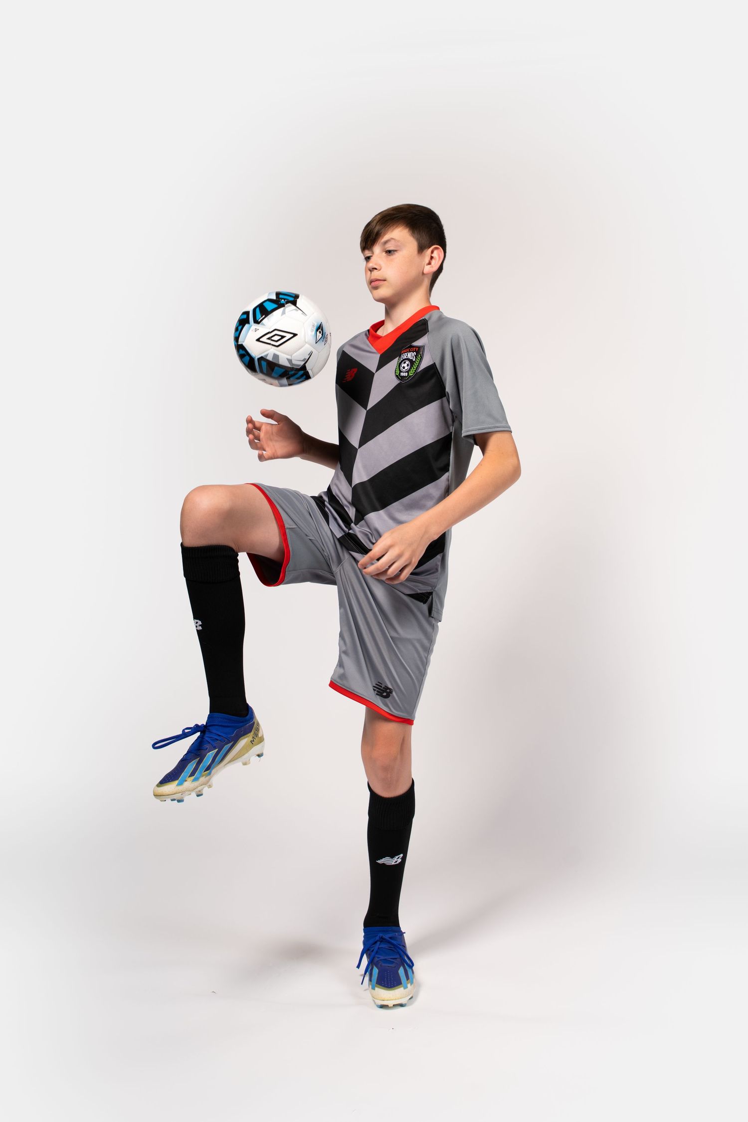 Soccer Sports Media Day Photography - Emma Nicole Photography
