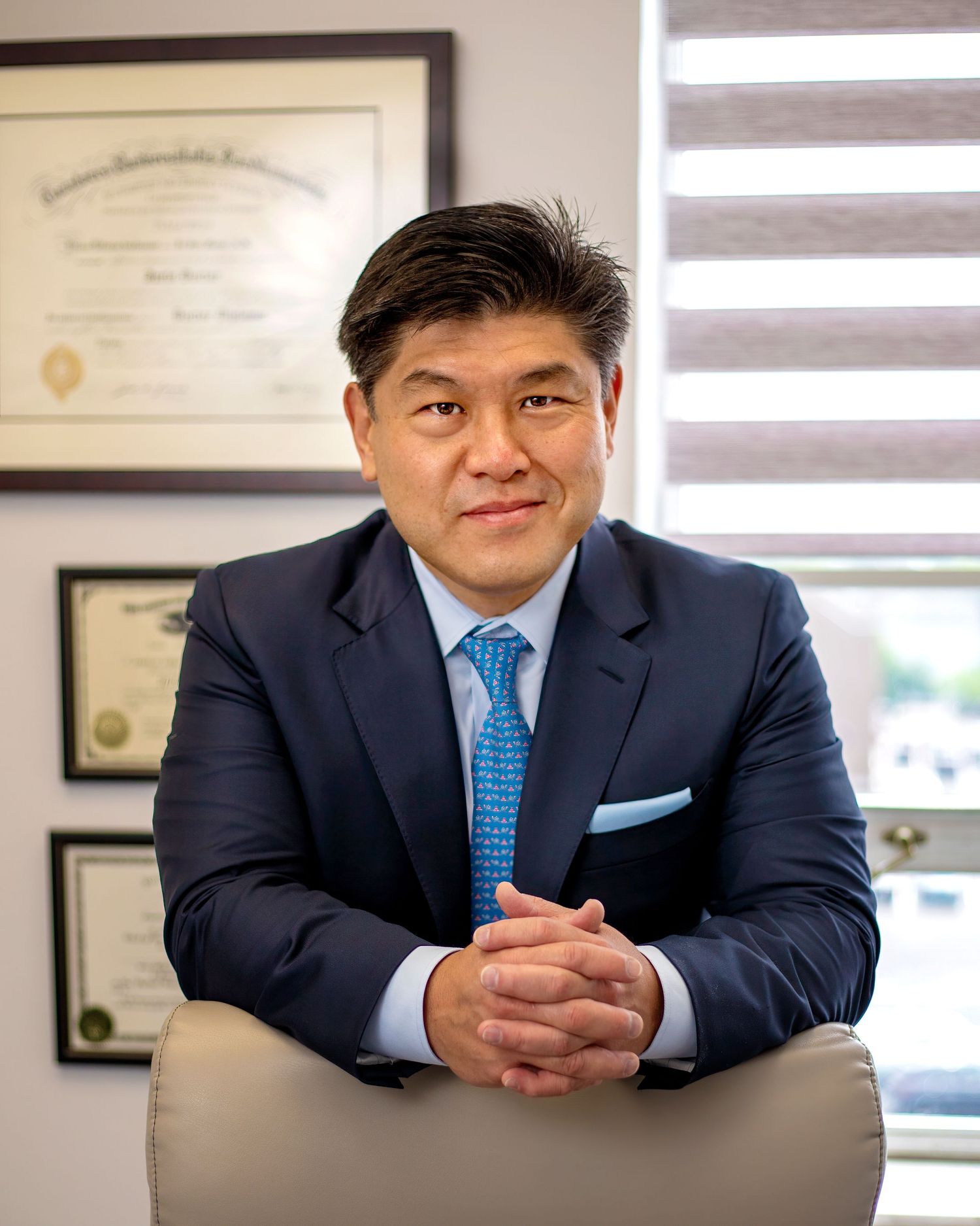 Corporate headshot photographer capturing headshots of an attorney in New Jersey.