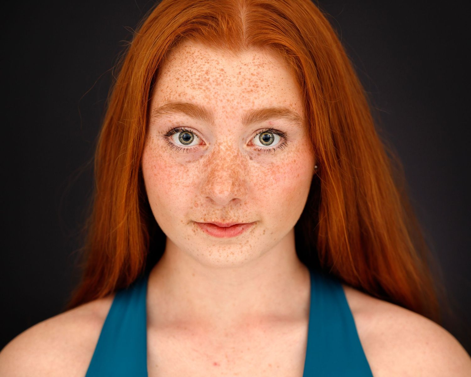 Acting headshots in New Jersey red hair