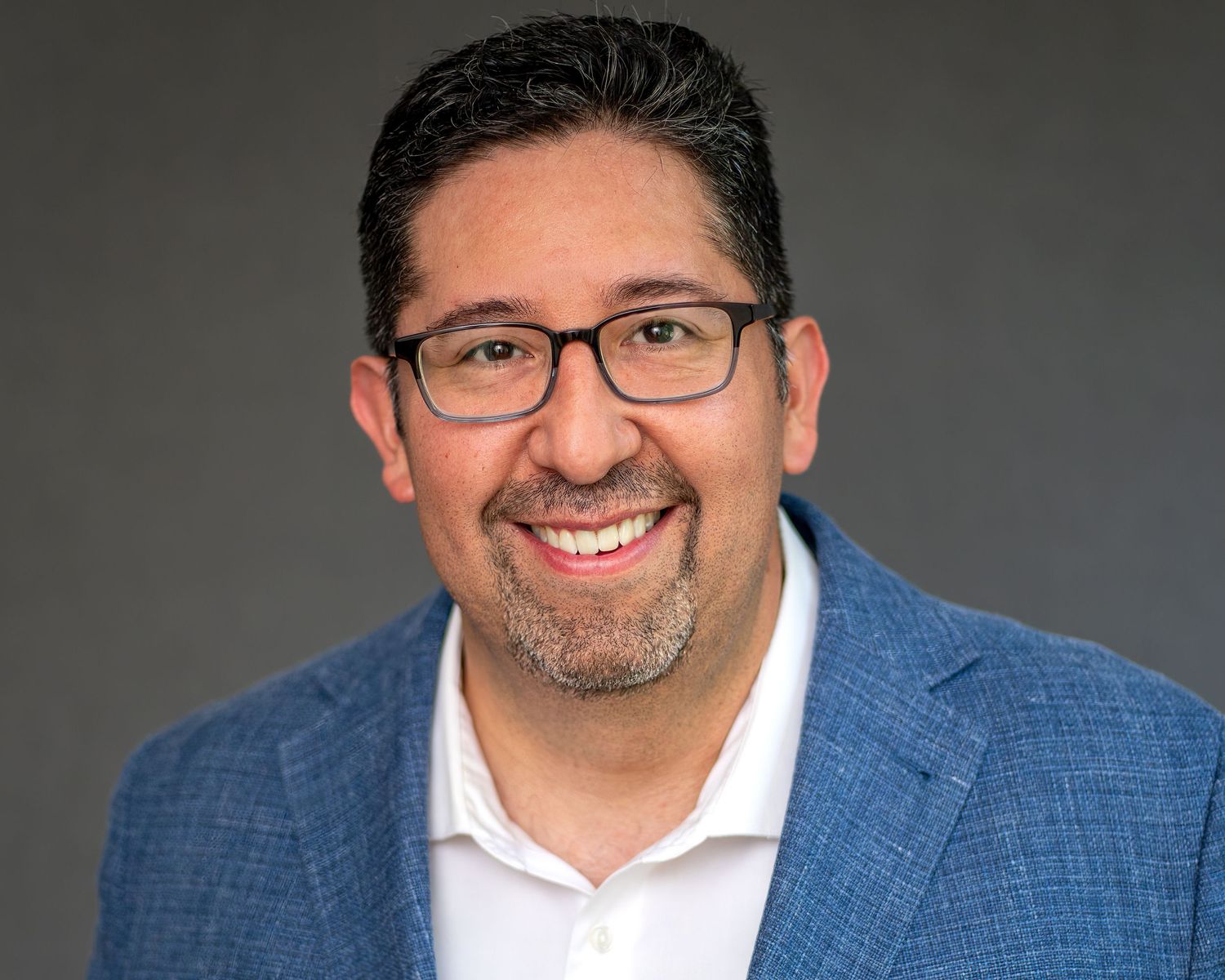 Corporate Headshot Photographer NJ guy with glasses