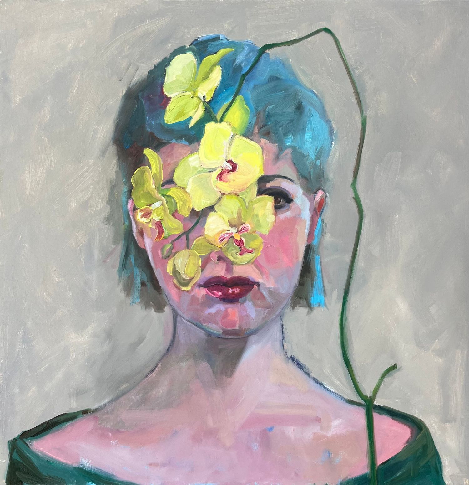 Portraits and empowering images of strong and feminine women