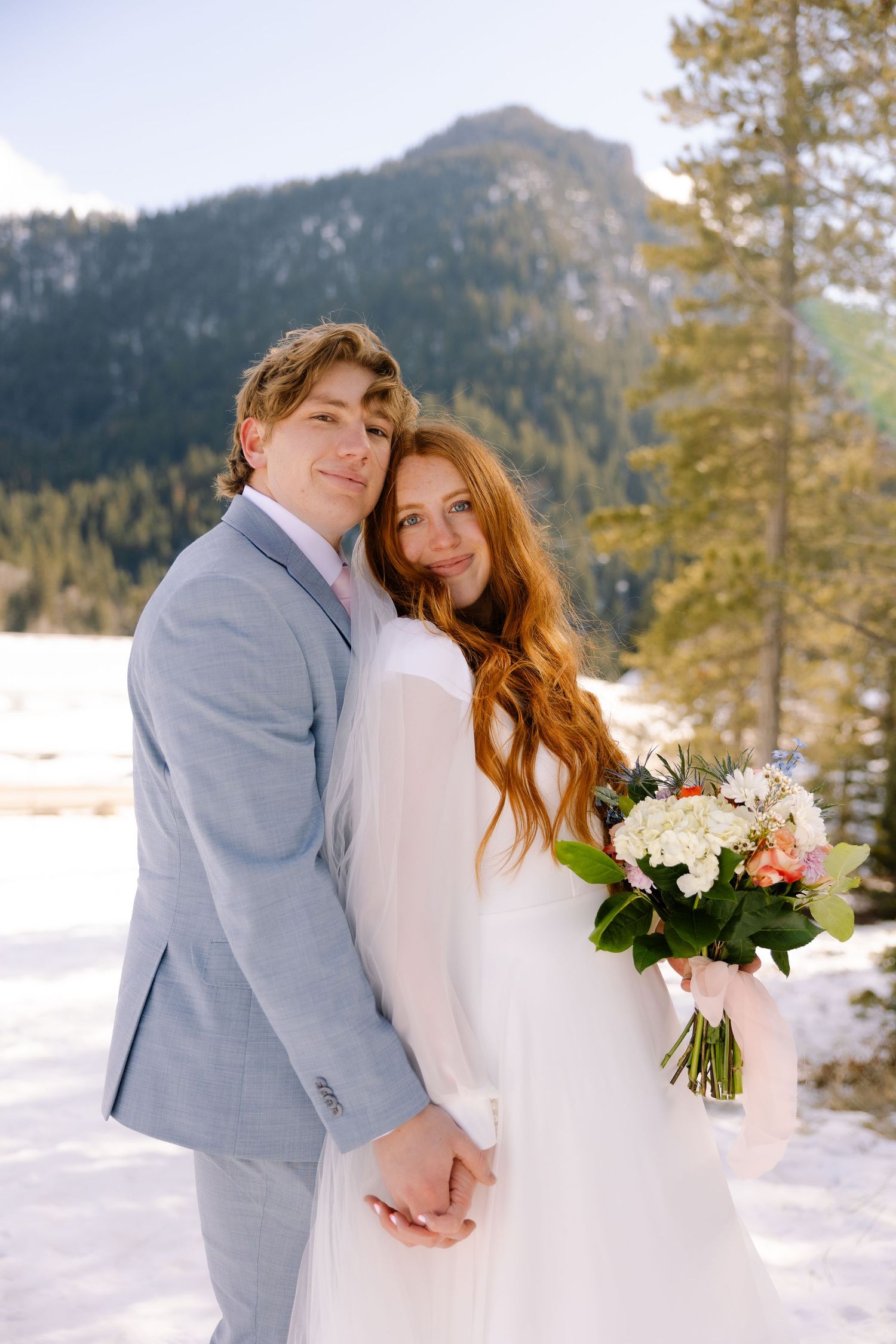 winter bridals in Utah