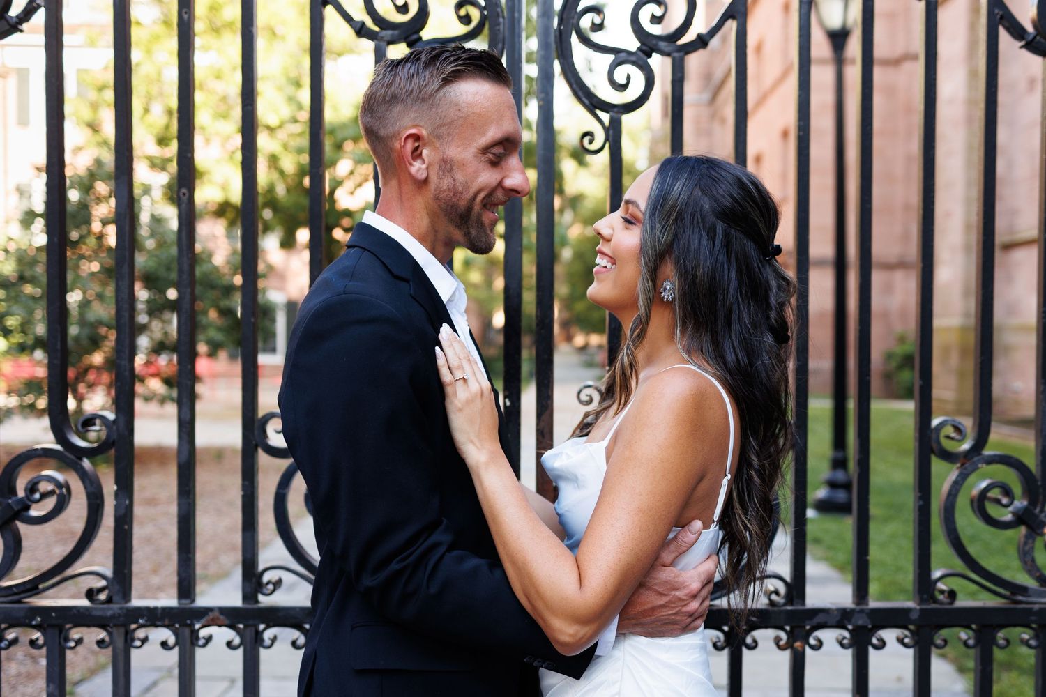Engagement portrait poses