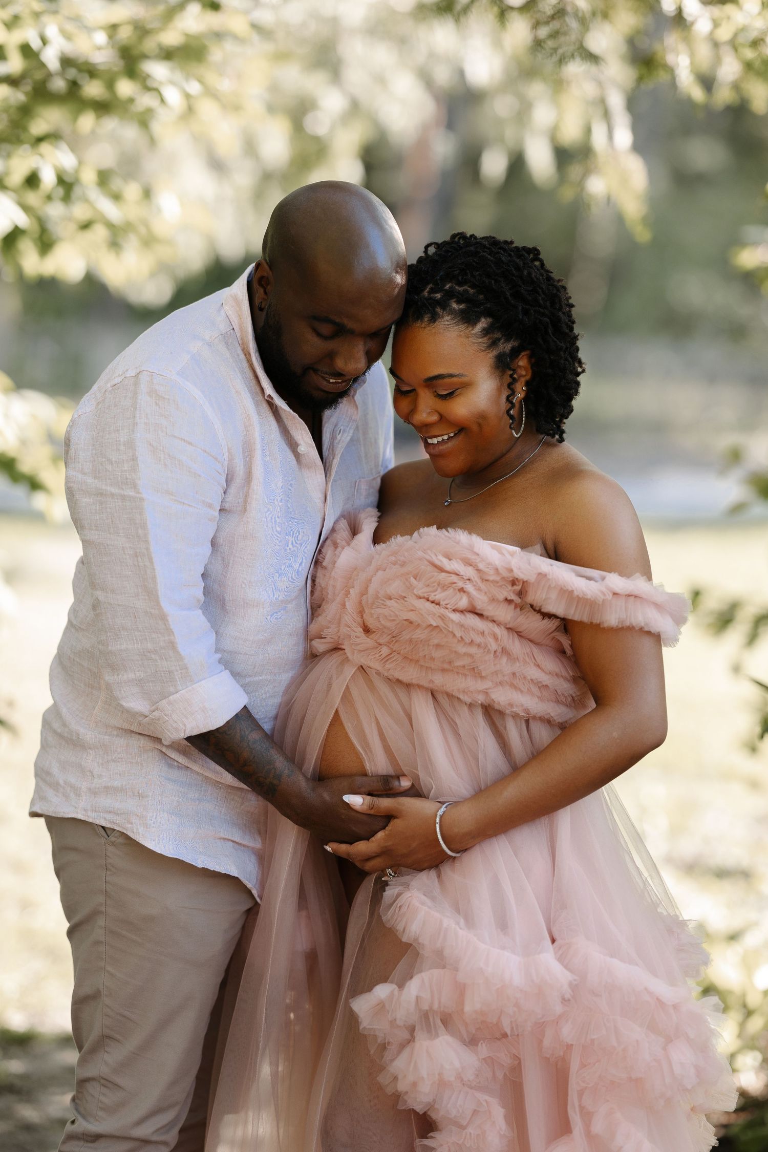 Luxury studio maternity photography in Batavia Illinois by Olena Swoboda Photography LLC