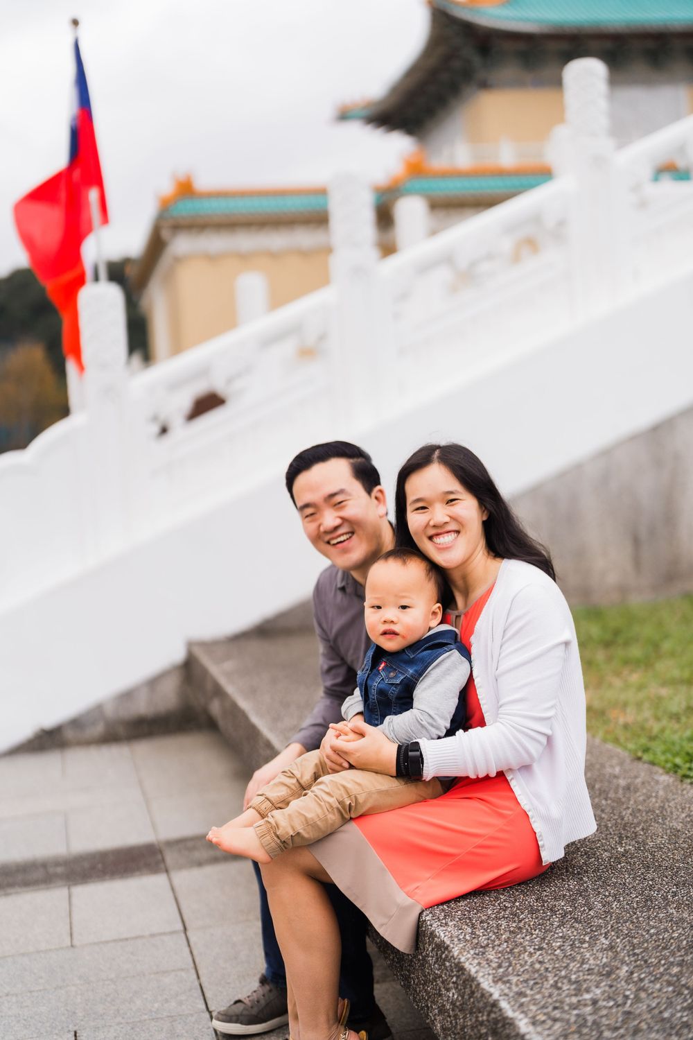 family at the National Palace Museum